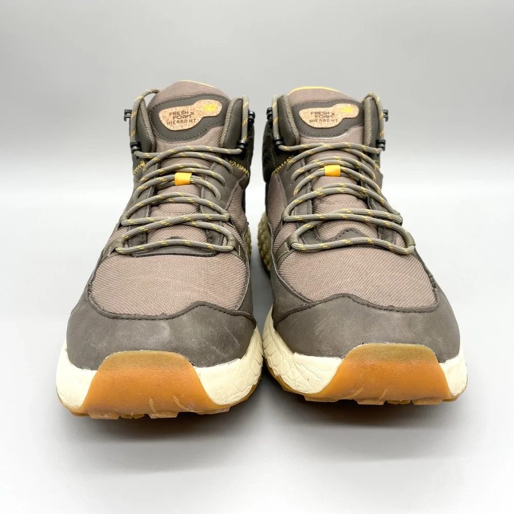 New Balance Fresh Foam Hierro Mid GTX Hiking Boots Mens 13 Brown Trail Running